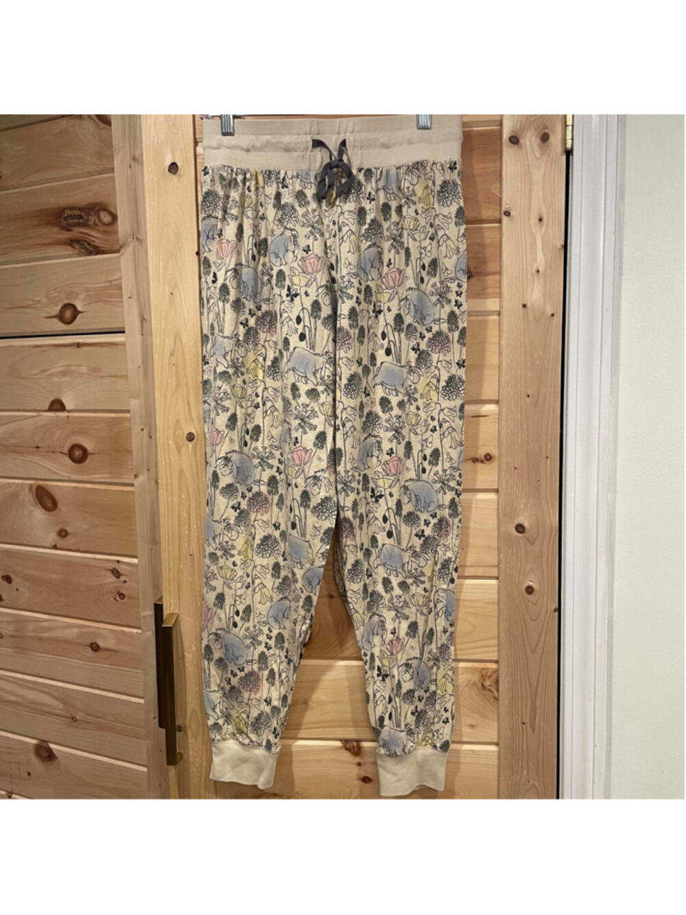 Disney Eeyore Patterned Women's Casual Pants Medium
